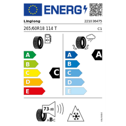 Linglong Sport Master Winter XL 3PMSF 265/60 R18 114T – Bild 4