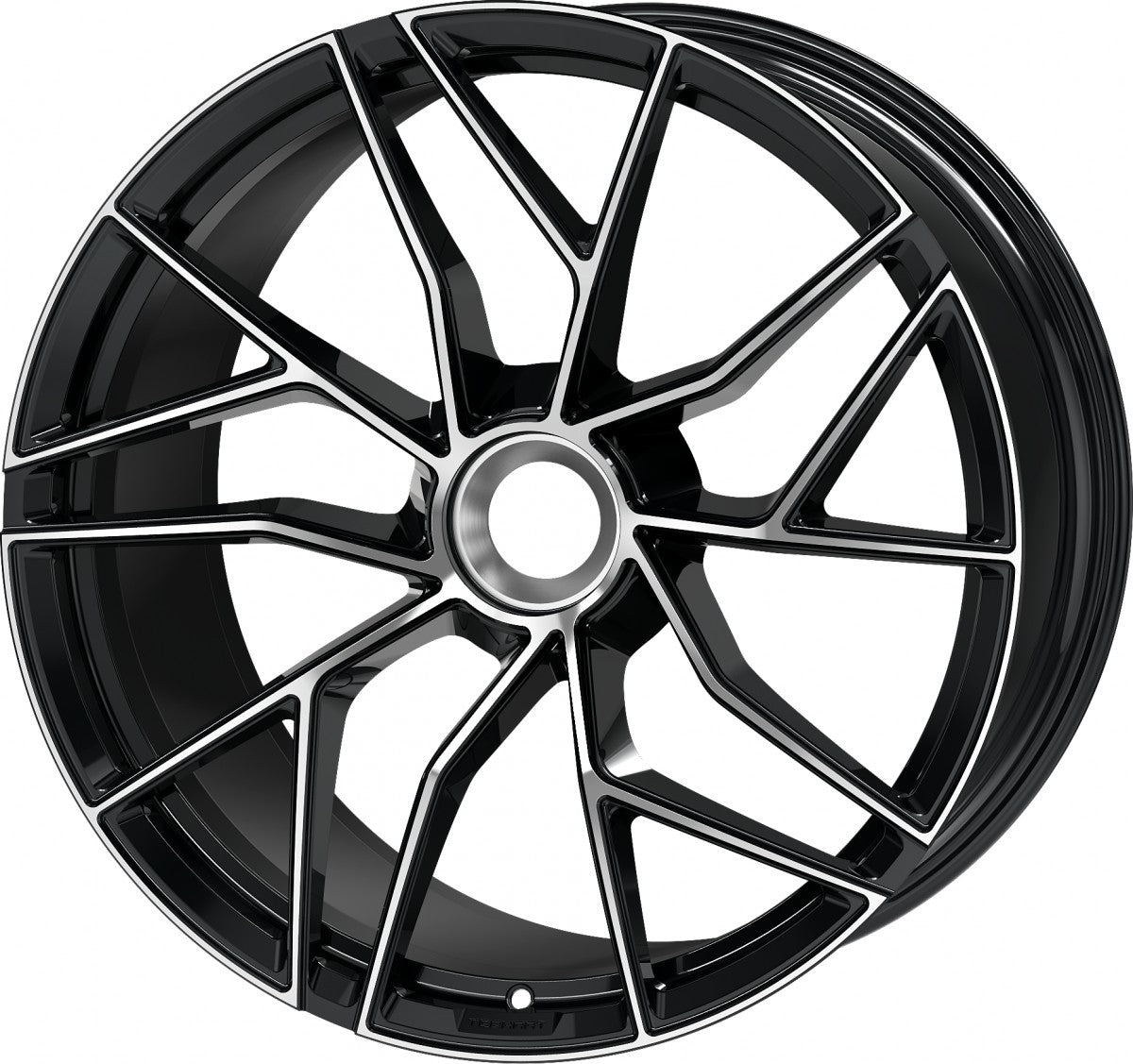 Proline Techart Formula VII Race black polished Alufelge 12x21 Zoll ET42 LK 1x1 ML84 – Bild 7