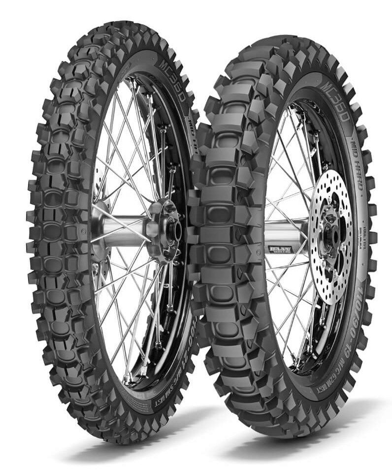 Metzeler MC360 MID Hard NHS (TT) DOT17 MST 110/100-18 64M DOT DOT17