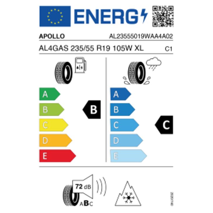 Apollo Alnac 4G All Season 235/55 R19 105W – Bild 4