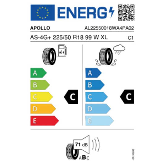 Apollo Aspire 4G Plus 225/50 R18 99W – Bild 2