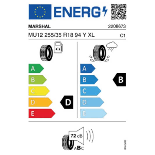 Marshal MU 12 255/35 R18 94Y – Bild 2