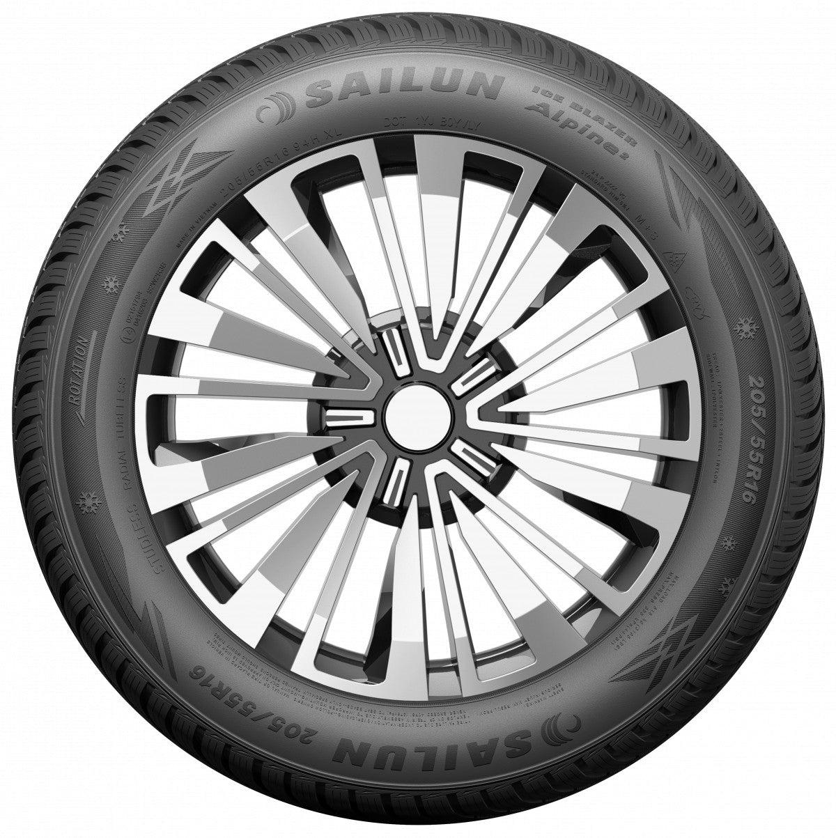 Sailun Ice Blazer Alpine 2 3PMSF 185/60 R14 82T – Bild 3