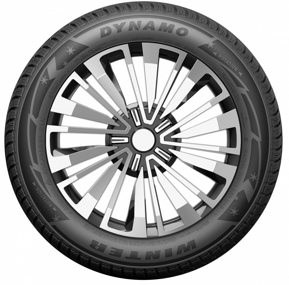 Dynamo WINTER XL 3PMSF (KAM) 205/60 R16 96H – Bild 4