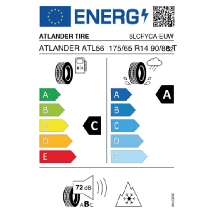 Atlander ATL56 Lander Allseason 175/65 R14 90/88T – Bild 2