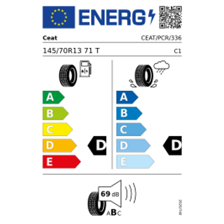 Ceat EnergyDrive EV Elect 145/70 R13 71T – Bild 2