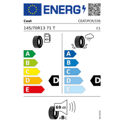 Ceat EnergyDrive EV Elect 145/70 R13 71T – Bild 2