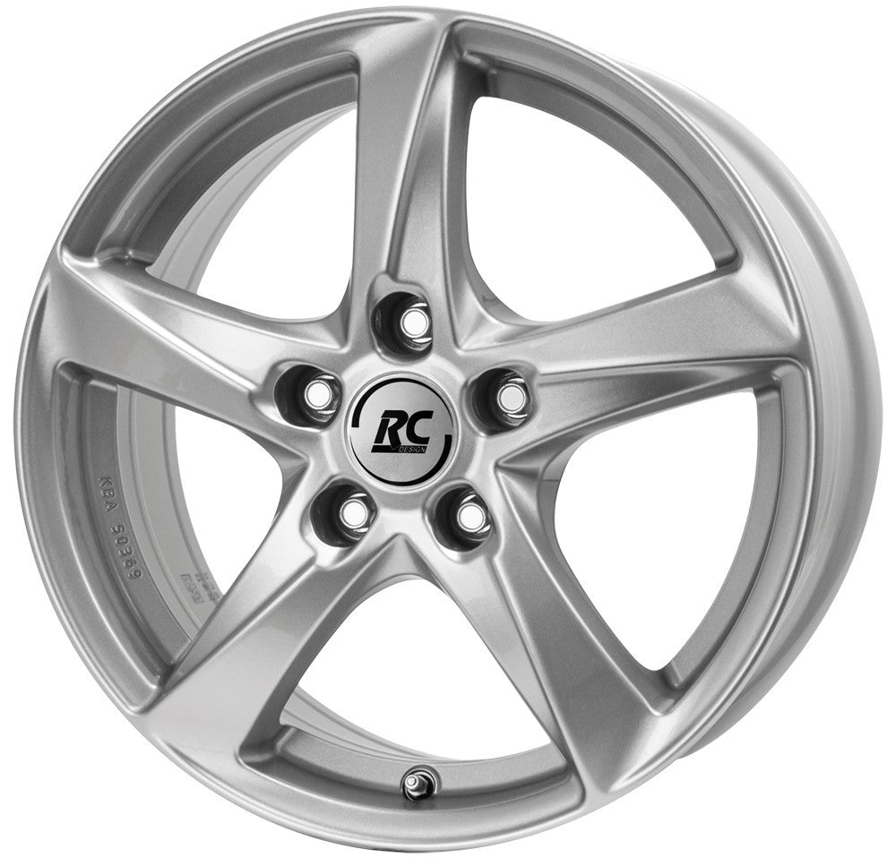 RC-Design RC30 kristallsilber lackiert - DEMO2 Alufelge 6.5x16 Zoll ET38 LK 5x114.3 ML72.6
