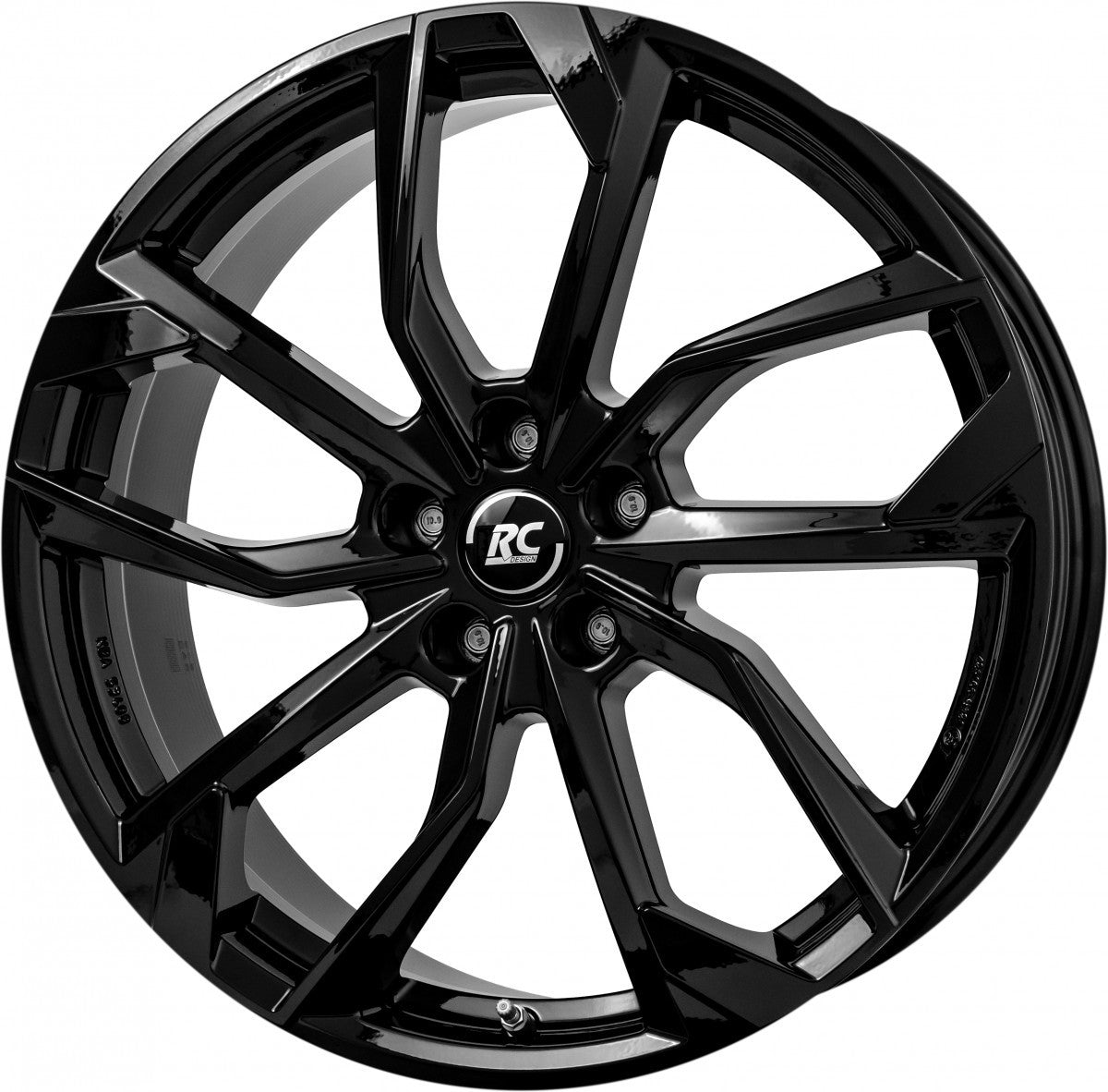 RC-Design RC34 schwarz lackiert - DEMO2 #1 Alufelge 7.5x19 Zoll ET35 LK 5x114.3 ML66.1