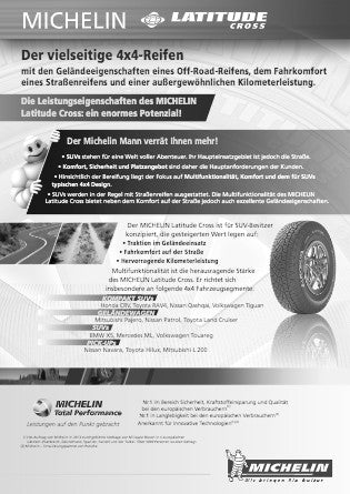 Michelin Latitude Cross DOT21 225/75 R15 102T DOT DOT21 – Bild 3