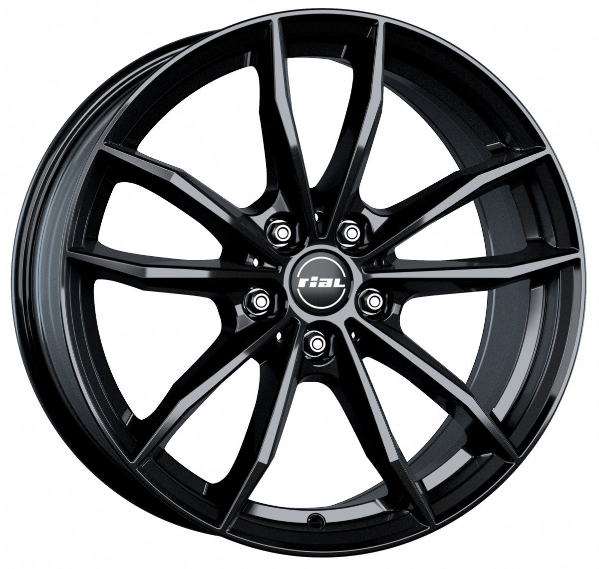 Rial X12 diamant-schwarz - DEMO1 Alufelge 7.5x18 Zoll ET46 LK 5x112 ML57.1