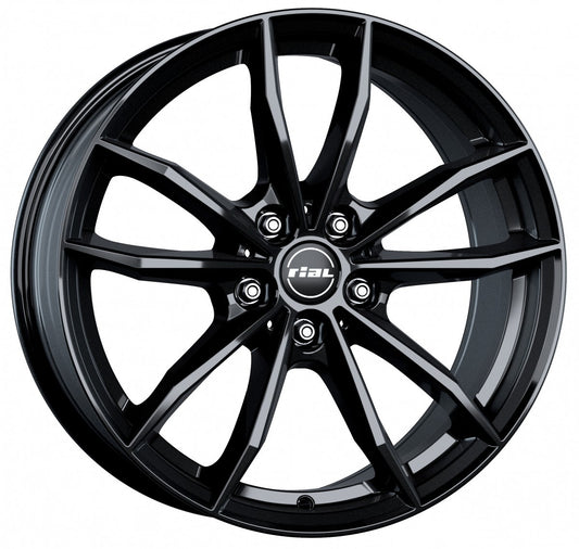 Rial X12 diamant-schwarz - DEMO1 Alufelge 7.5x18 Zoll ET46 LK 5x112 ML57.1