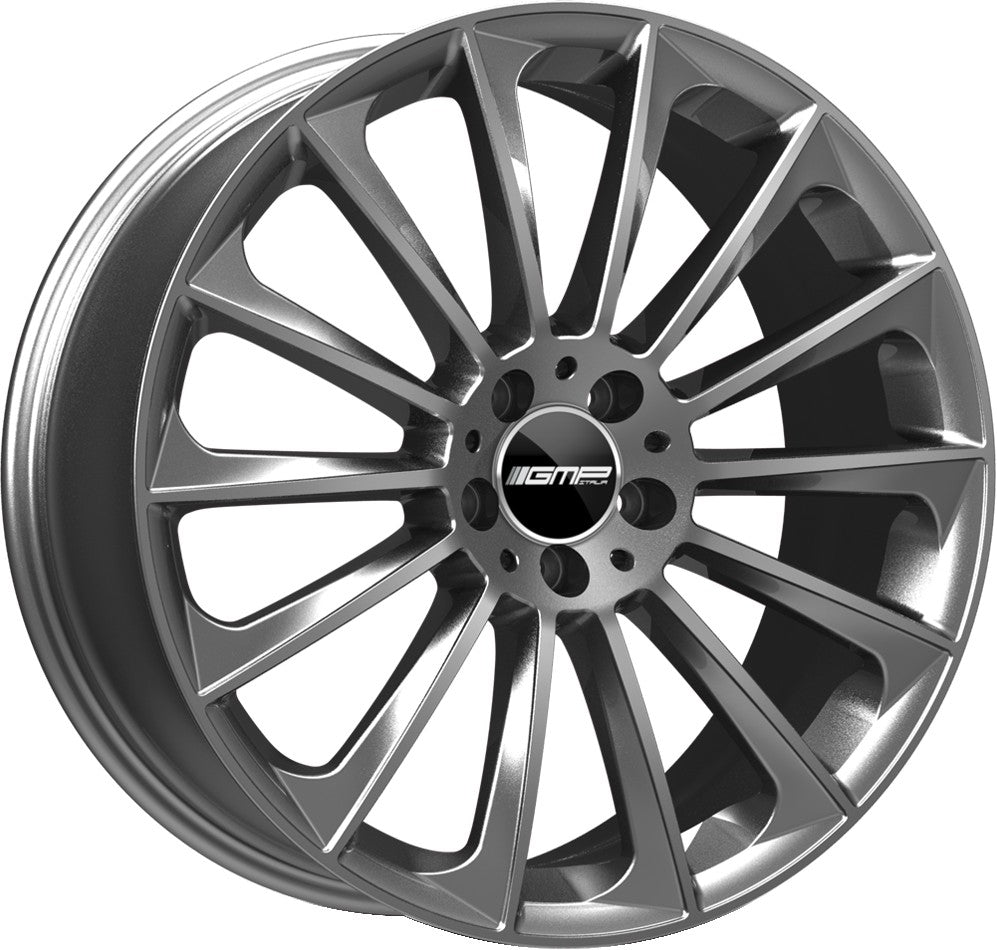 GMP Stellar anthracite glossy Alufelge 9.5x19 Zoll ET35 LK 5x112 ML66.6