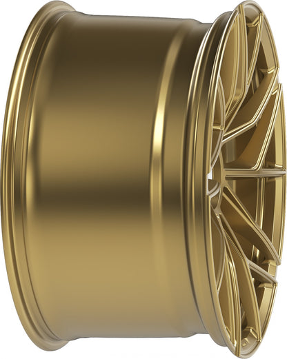 Proline Techart Formula VII Race marsgold Alufelge 9.5x20 Zoll ET42 LK 1x1 ML84 – Bild 6