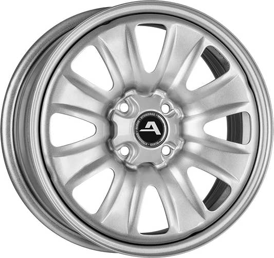 Alcar 02 silver Stahlfelge 6x15 Zoll ET40 LK 4x100 ML60