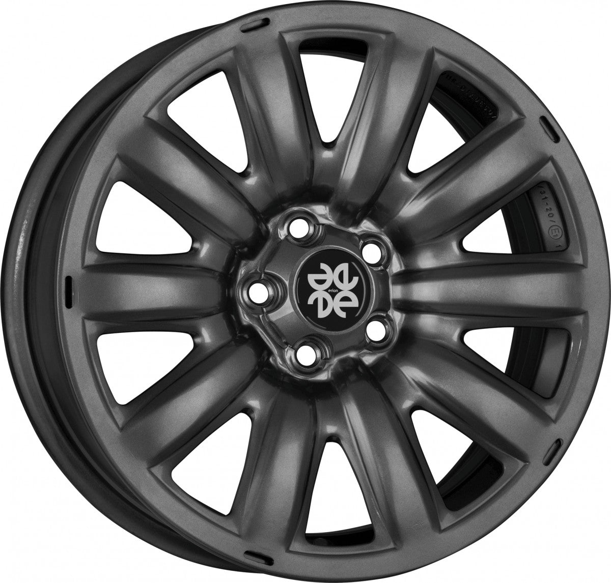 Erion 06 grey Stahlfelge 6.5x17 Zoll ET46 LK 5x112 ML57