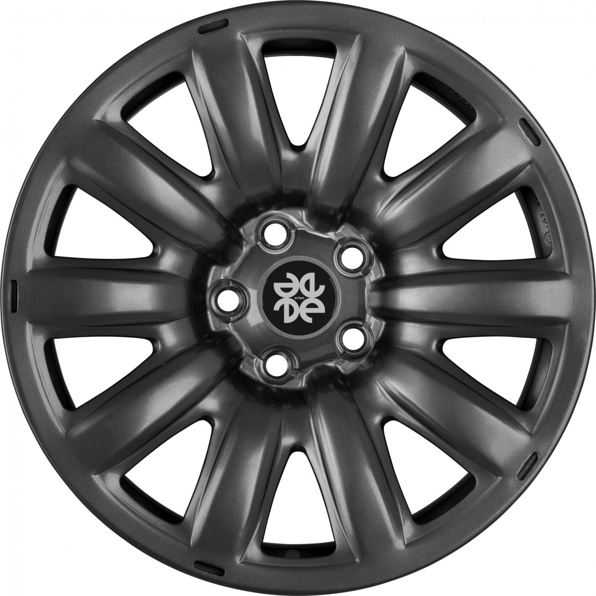 Erion 06 grey Stahlfelge 6.5x17 Zoll ET46 LK 5x112 ML57 – Bild 2