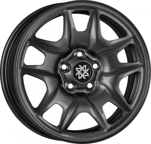 Erion 05 grey Stahlfelge 5.5x15 Zoll ET40 LK 5x100 ML57