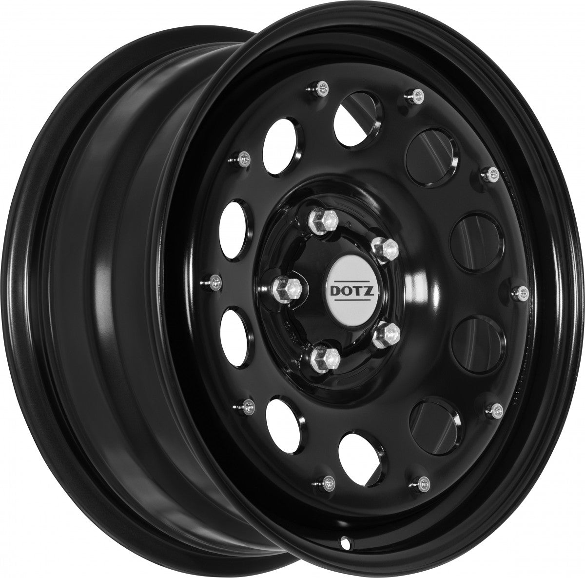 Dotz Modular Beadlock black 17Z (ohne Nabenbecher) 7x17 ET35 - LK5/120 ML65