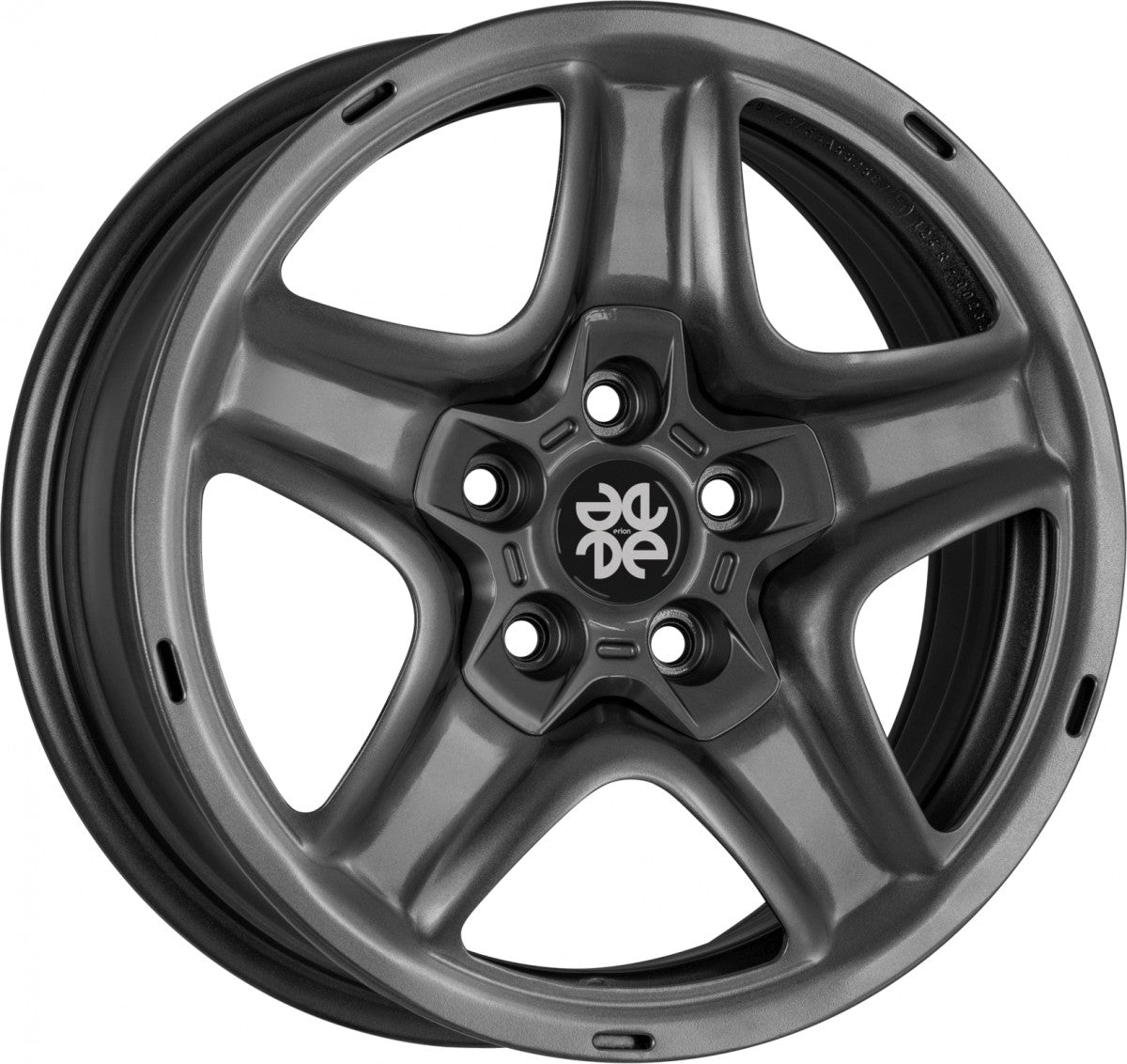 Erion 09 grey Stahlfelge 6.5x16 Zoll ET40 LK 5x110 ML65