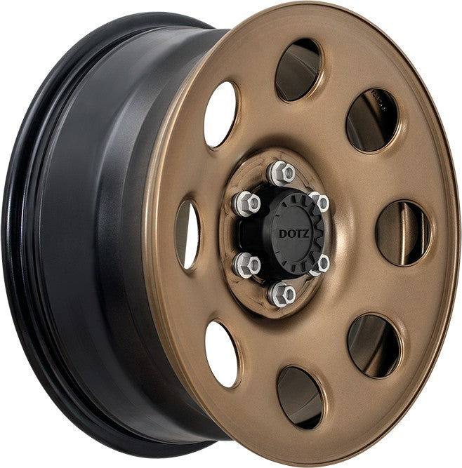 Dotz Outland bronze matt 8x18 ET45 - LK6/130 ML84