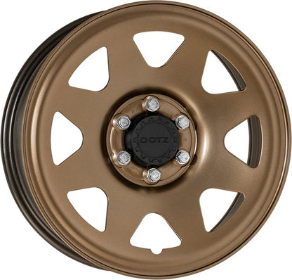 Dotz Dakar HD bronze matt 7x17 ET44 - LK6/120 ML74.5