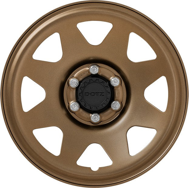 Dotz Dakar HD bronze matt 7x17 ET44 - LK6/120 ML74.5