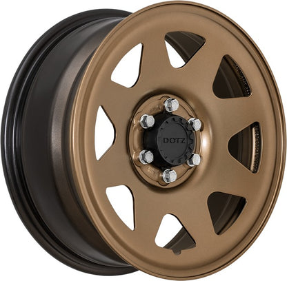Dotz Dakar HD bronze matt 7x17 ET44 - LK6/120 ML74.5