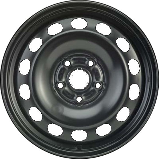 Alcar 6667 schwarz Stahlfelge 6.5x16 Zoll ET46 LK 5x112 ML57.1 – Bild 2