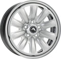 Alcar 01 silver Stahlfelge 6.5x16 Zoll ET46 LK 5x112 ML57