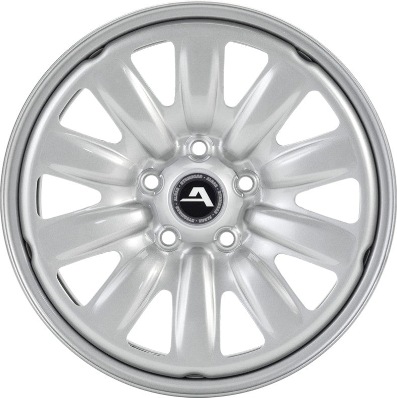 Alcar 01 silver 6.5x16 ET41 - LK5/114.3 ML66