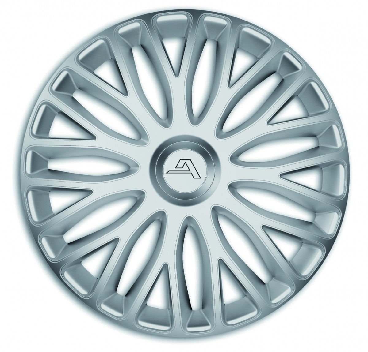 Alcar 4x Radzierblenden Milano silber 15 Zoll