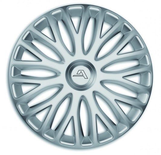 Alcar 4x Radzierblenden Milano silber 15 Zoll