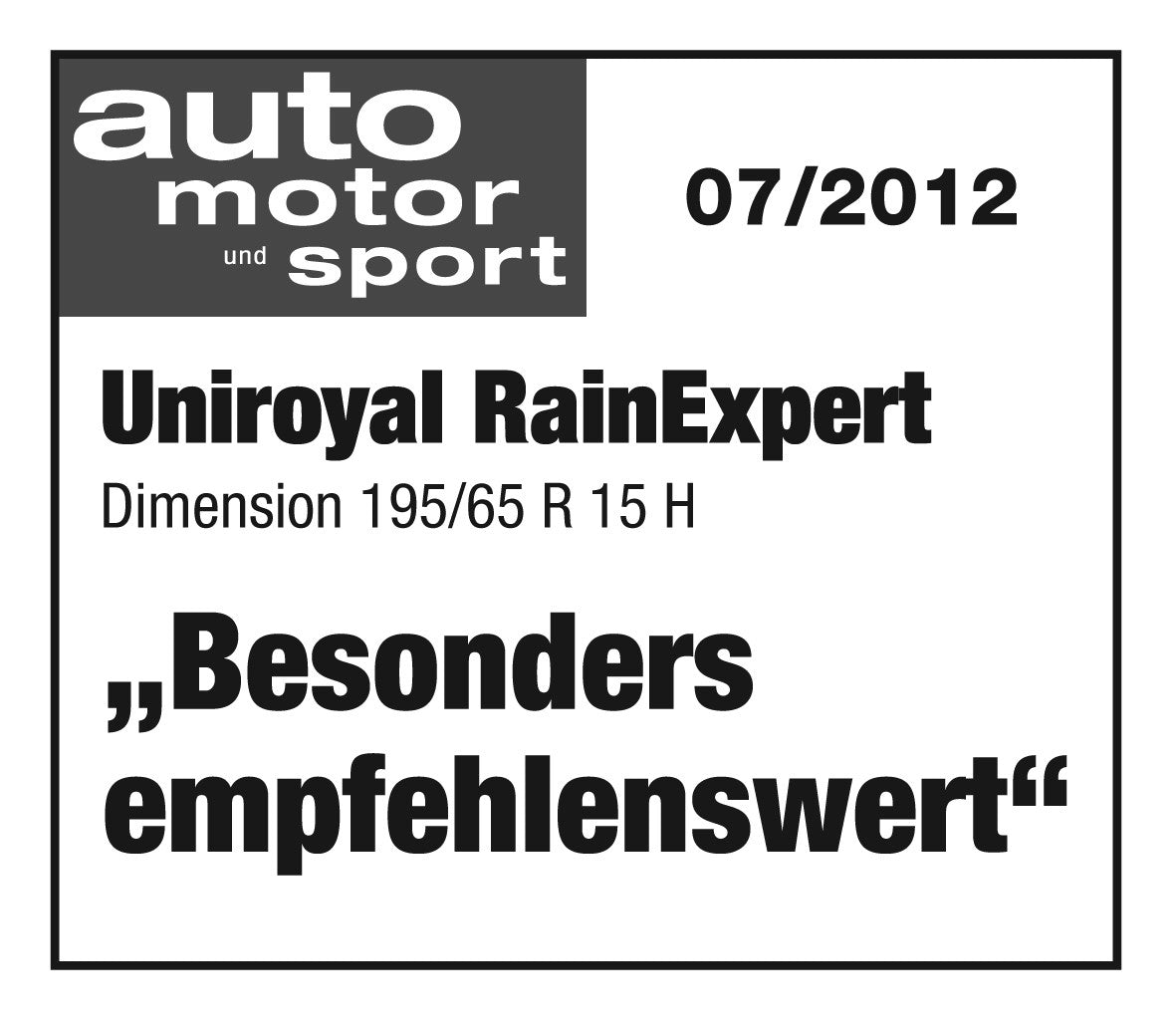 Uniroyal Rainexpert DOT17 175/80 R14 88H DOT DOT17 – Bild 4