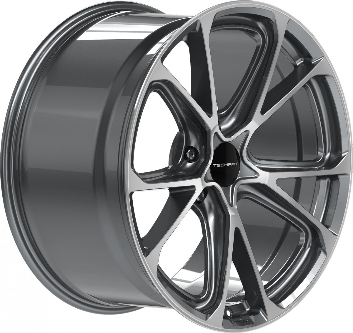Proline Techart Formula VI grey polished Alufelge 11.5x21 Zoll ET64 LK 5x130 ML71.5 – Bild 4