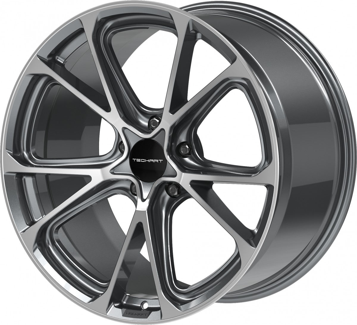 Proline Techart Formula VI grey polished Alufelge 11.5x21 Zoll ET64 LK 5x130 ML71.5 – Bild 8