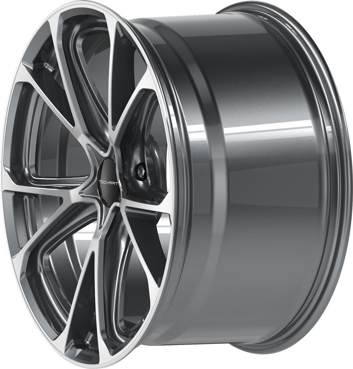 Proline Techart Formula VI grey polished Alufelge 11.5x21 Zoll ET64 LK 5x130 ML71.5 – Bild 10