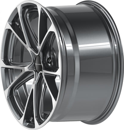 Proline Techart Formula VI grey polished Alufelge 11.5x21 Zoll ET64 LK 5x130 ML71.5 – Bild 10
