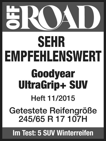Goodyear Ultra Grip + SUV 3PMSF DOT20 245/60 R18 105H DOT DOT20 – Bild 2
