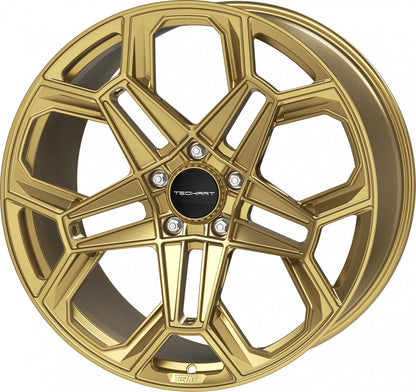 Proline Techart Daytona II marsgold Alufelge 11.5x21 Zoll ET62 LK 5x130 ML71.5 – Bild 7