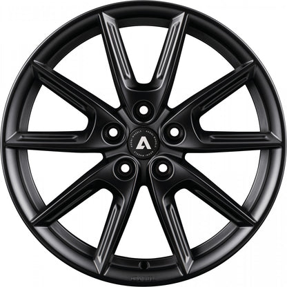 Akoni AK09 black matt Alufelge 8x18 Zoll ET40 LK 5x114.3 ML72.5 – Bild 2
