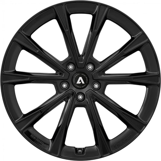 Akoni AK01 black Alufelge 7.5x18 Zoll ET50.5 LK 5x108 ML63.4 – Bild 2