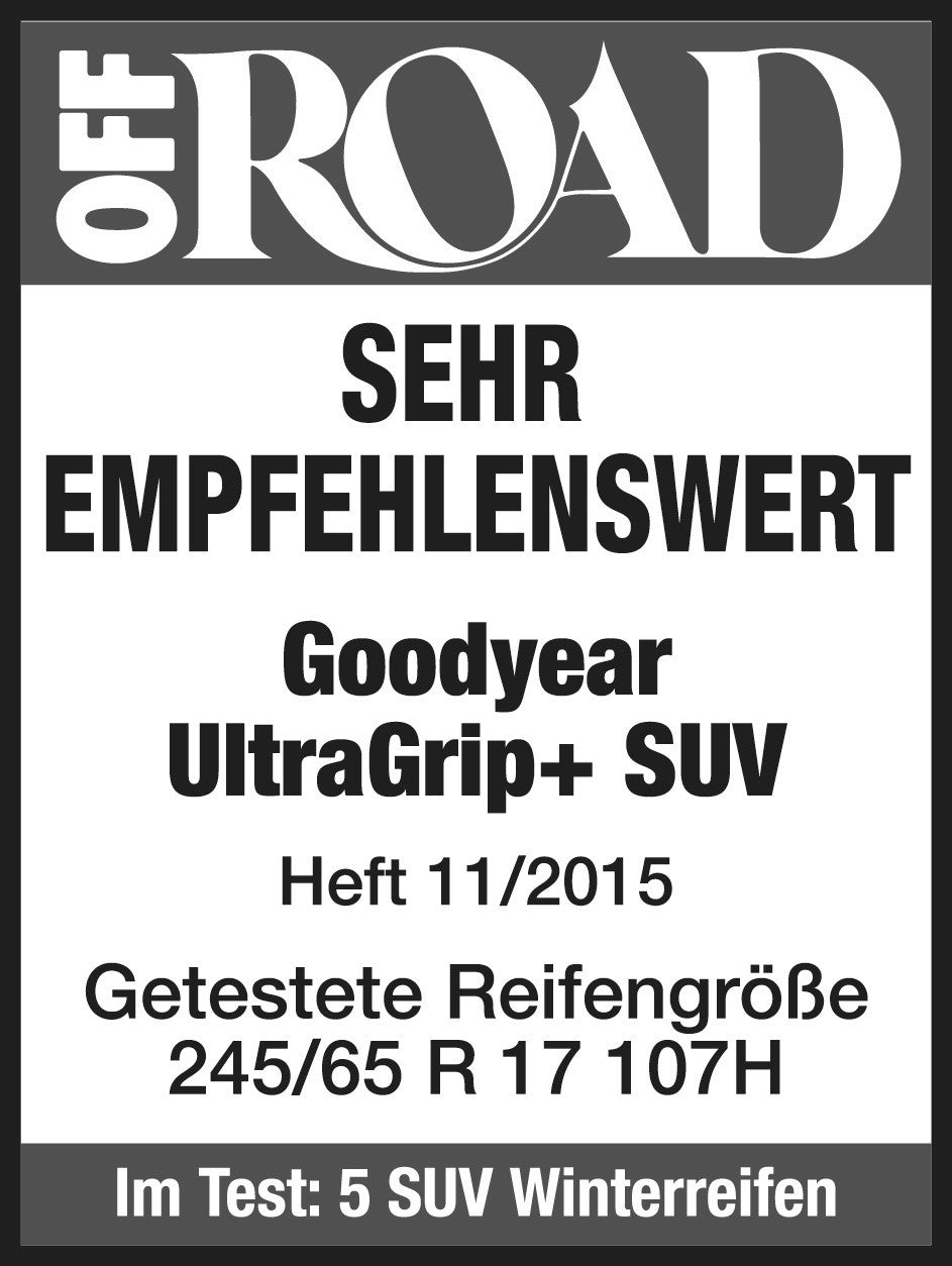 Goodyear Ultra Grip + SUV 3PMSF DOT23 245/60 R18 105H DOT DOT23 – Bild 2