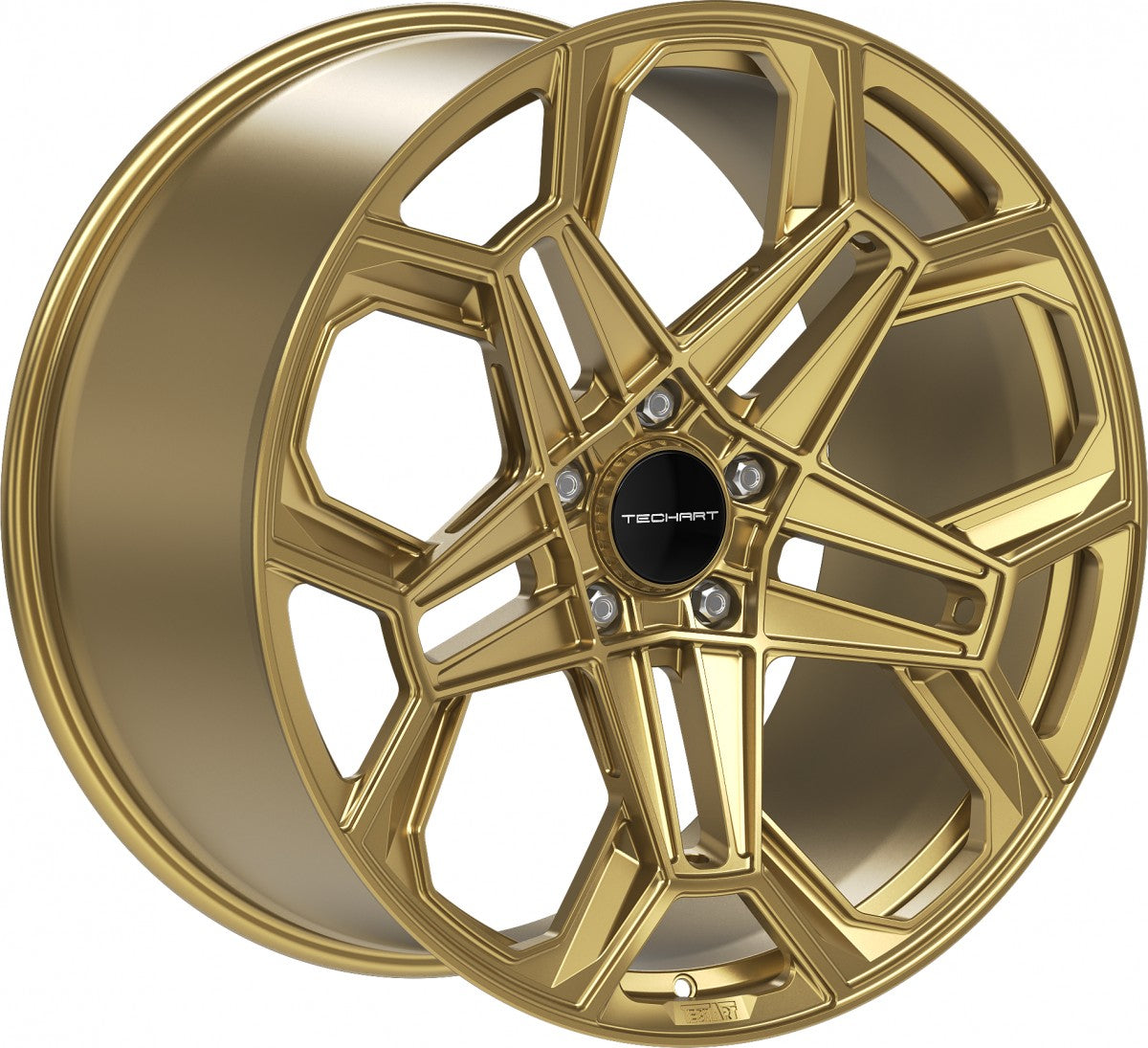 Proline Techart Daytona II marsgold Alufelge 12x22 Zoll ET70 LK 5x130 ML71.5 – Bild 3