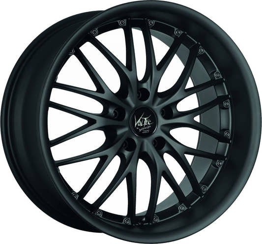 Barracuda Voltec T6 mattblack PureSports Alufelge 8x17 Zoll ET40 LK 5x112 ML73.1