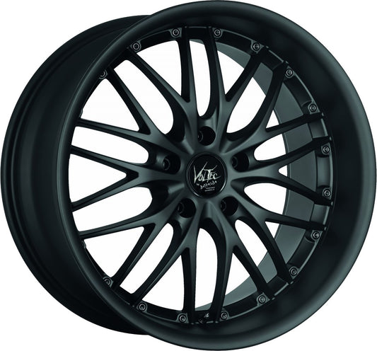 Barracuda Voltec T6 mattblack PureSports Alufelge 8x17 Zoll ET40 LK 5x112 ML73.1