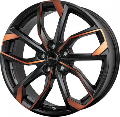 RC-Design RC34 black orange matt - DEMO1 Alufelge 8x19 Zoll ET40 LK 5x112 ML57.1