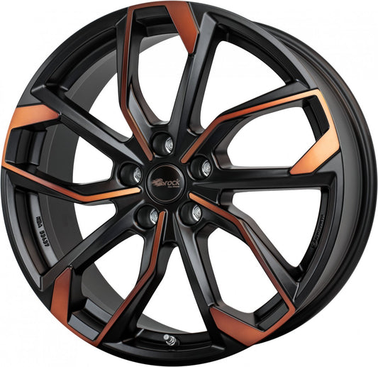 RC-Design RC34 black orange matt - DEMO1 Alufelge 8x19 Zoll ET40 LK 5x112 ML57.1