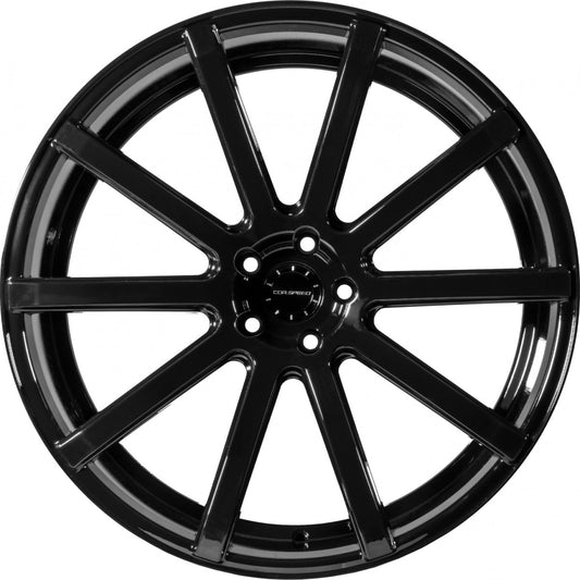 Corspeed Deville higloss-black Alufelge 10.5x22 Zoll ET25 LK 5x112 ML73.1 – Bild 2