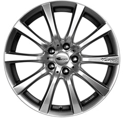 Brock / RC B21 Chromsilber (CSS) Alufelge 7x16 Zoll ET38 LK 4x100 ML63.4